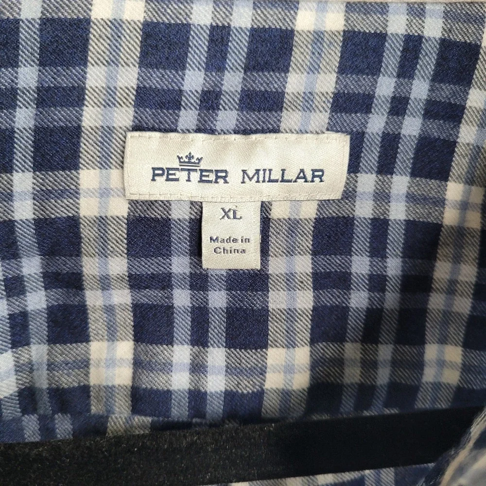 Peter Millar Men's Plaid Button-Down 